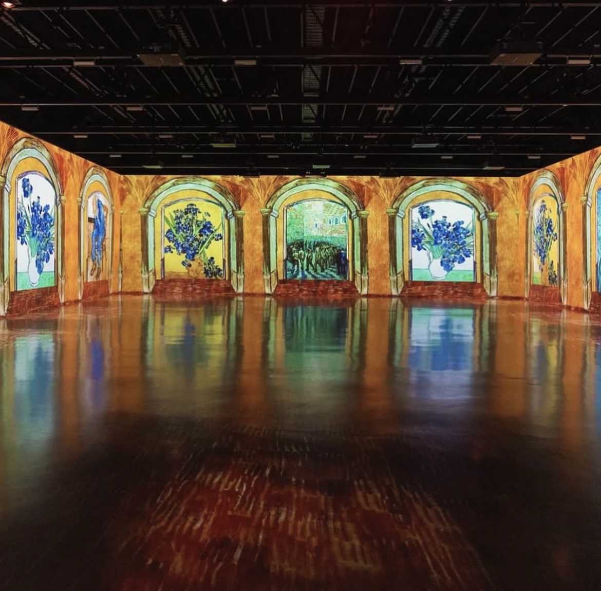 Van Gogh’s world inside the VR room