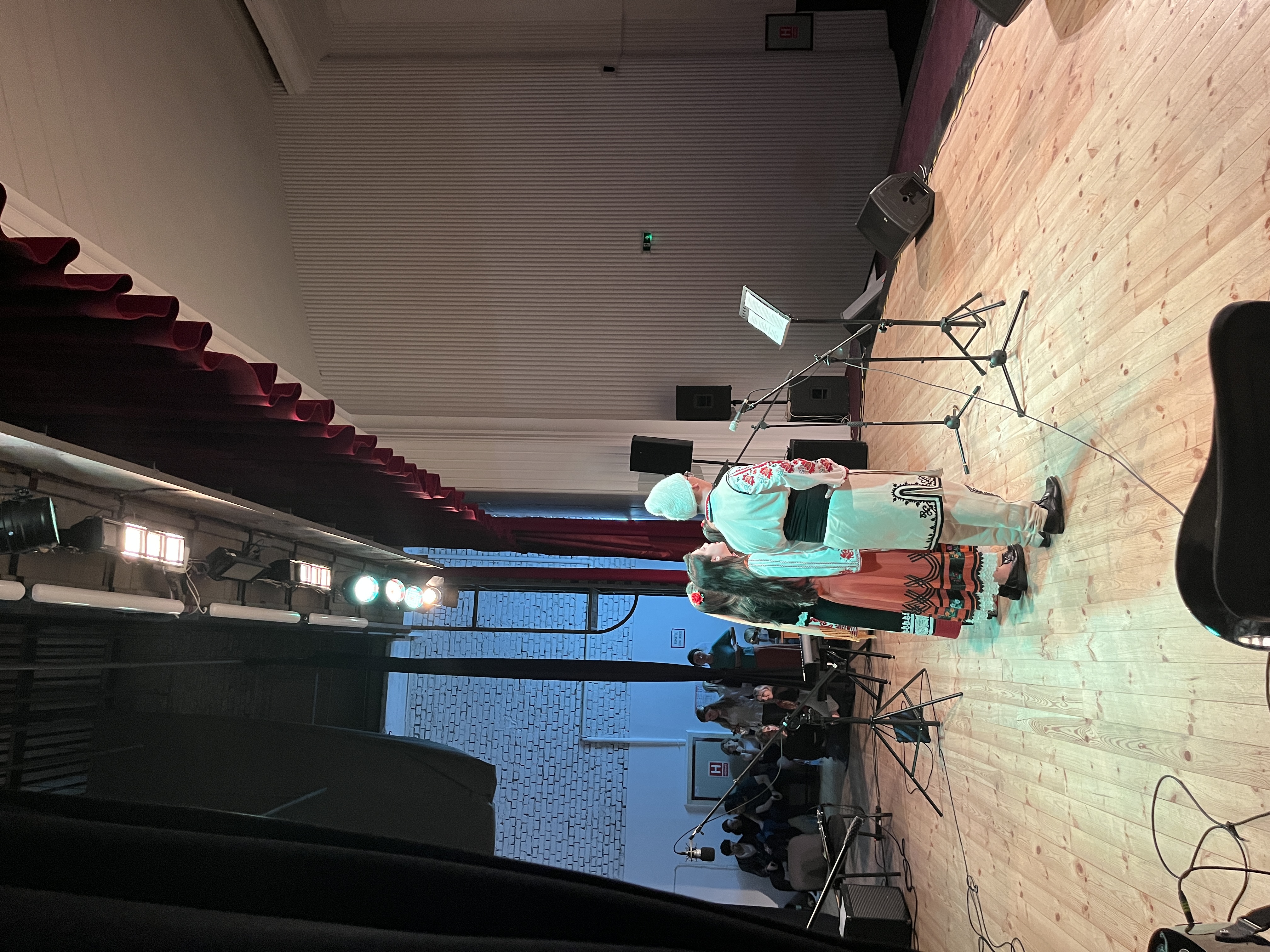 Concert preparations during Social Inclusion for New Generations