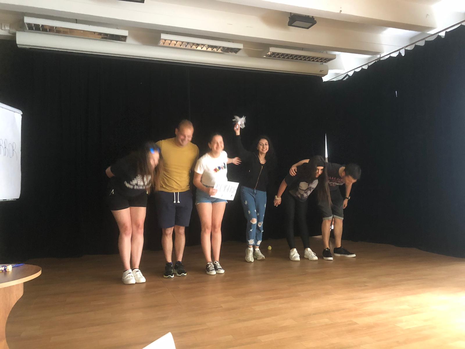 Group work during the Mind Matters project