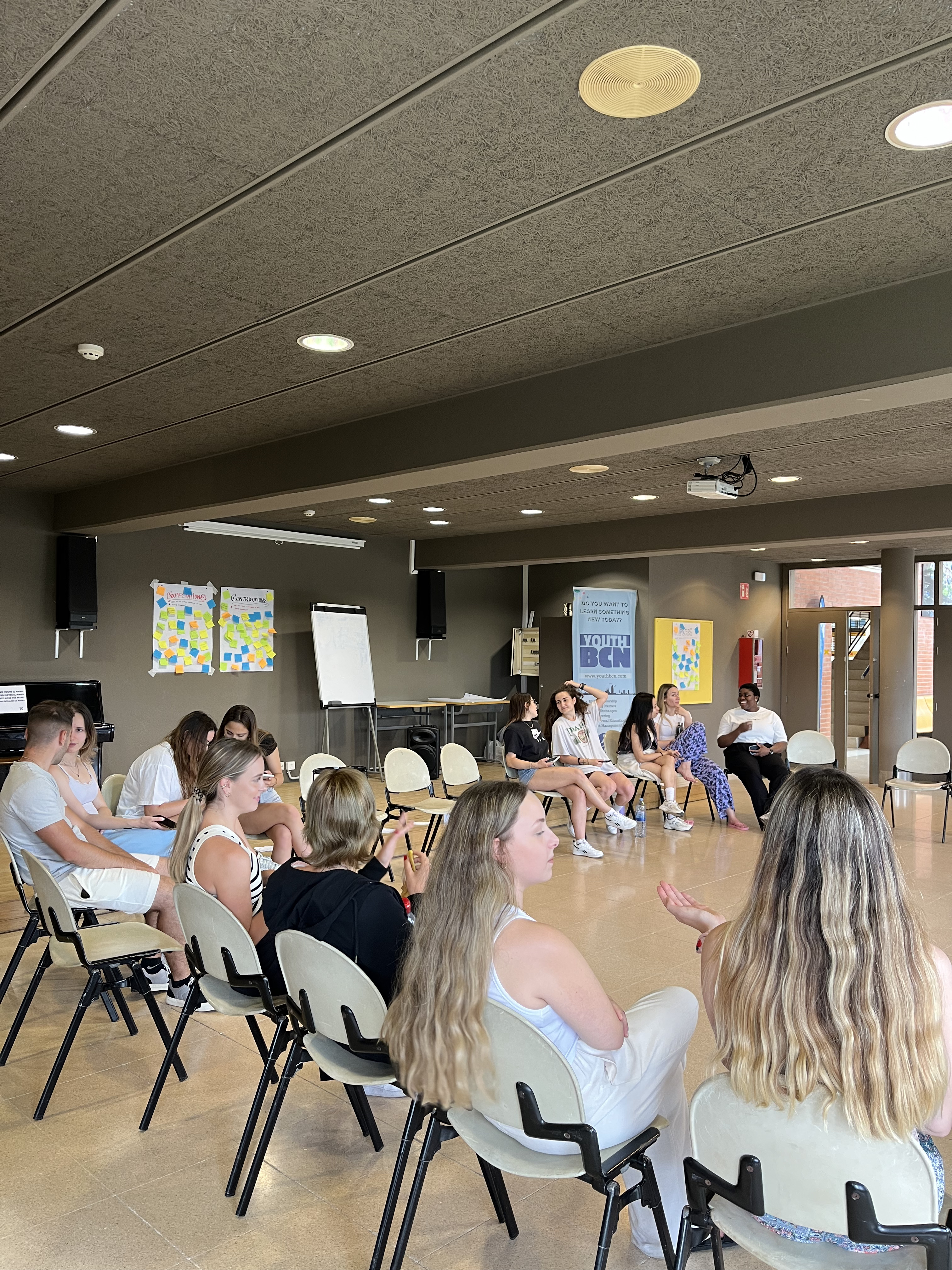 Human rights workshop during the STAY project
