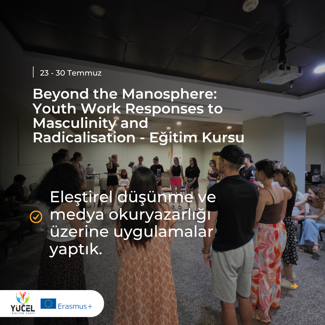 Beyond the Manosphere Erasmus+ project activities