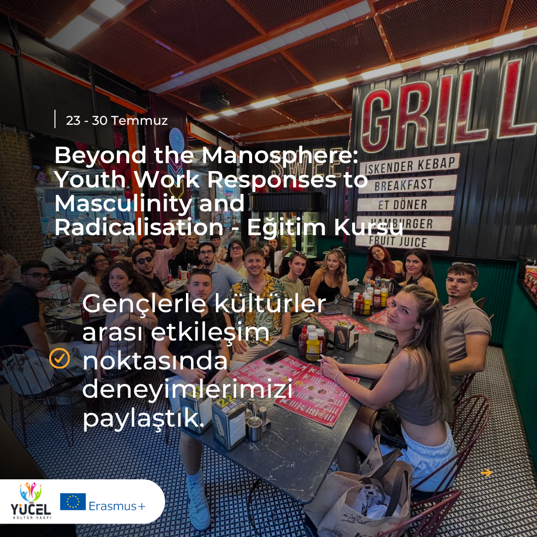 Beyond the Manosphere Erasmus+ training activities